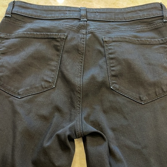 J Brand Curvy Fit Cigarette Leg Jeans (Distressed) | Shadow Black | 29 Waist‎ - Picture 10 of 14